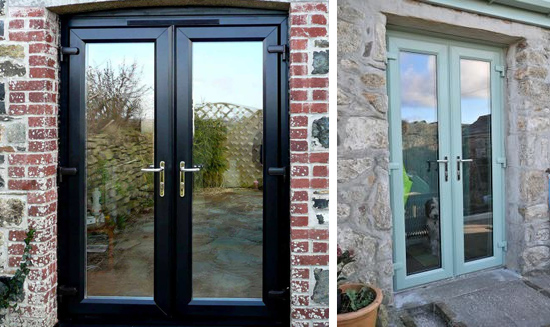 holiday cottage door